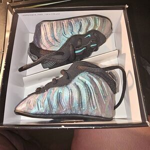 Nike Lil Posite One‎ PRM CR Boys Sneakers Baby Crib Shoes 2C In Box